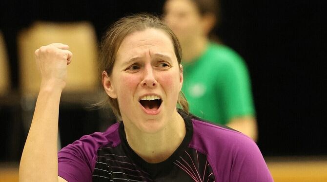 Im Einzel und Mixed auf dem obersten Treppchen: Die gebürtige Reutlingerin Alexandra Schankula.  FOTO: ARNOLD/VERBAND