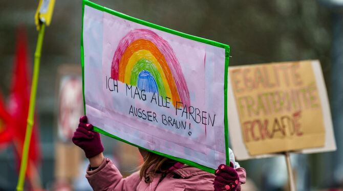 Demonstrationen gegen Rechtextremismus - Offenbach