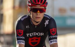 Neues Team, neues Trikot: Der Dußlinger Rad-Profi Marius Mayrhofer startet seit dieser Saison für das Schweizer Tudor-Pro-Cyclin
