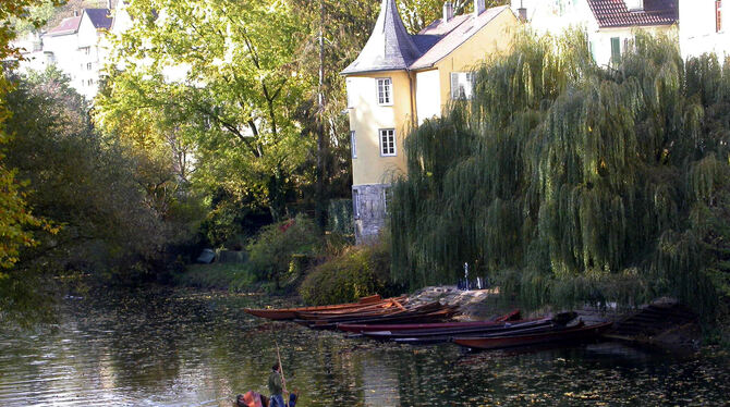 Heute ein vielbesuchtes Museum und eines der Tübinger Wahrzeichen: Der Hölderlinturm.
