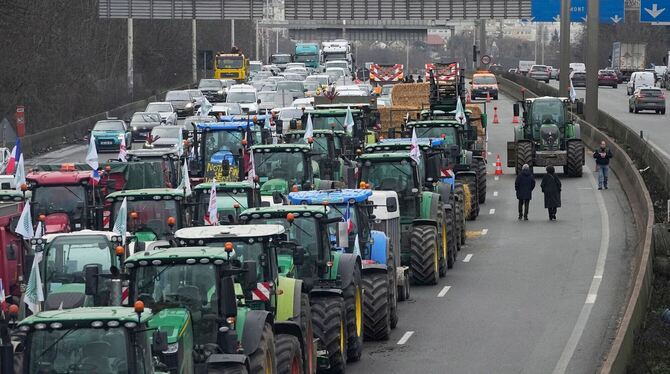 Bauernproteste in Frankreich