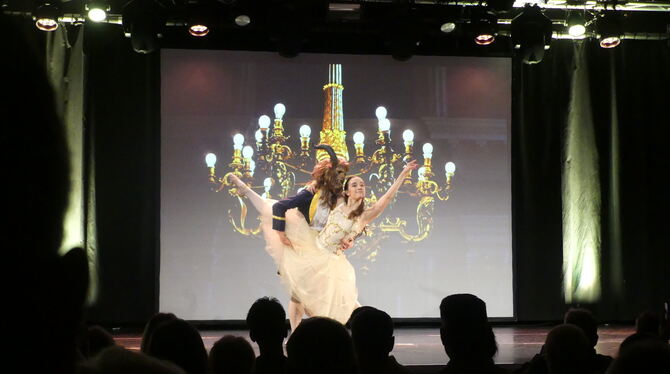 Zauberhafte Szene aus »Die Schöne und das Biest«.