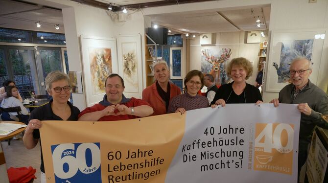 Lebenshilfe Jubiläum Dieses Jahr wird ein ganz großes für Lebenshilfe (60 Jahre) und Kaffeehäusle (40 Jahre) – es soll ausgiebig gefeiert werden, wie