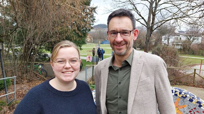 Katharina Ernst und Dr. Karsten Amann führen die grüne Liste an.