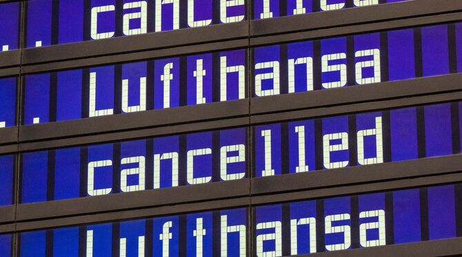 Verdi stoppt Lufthansa mit Warnstreik