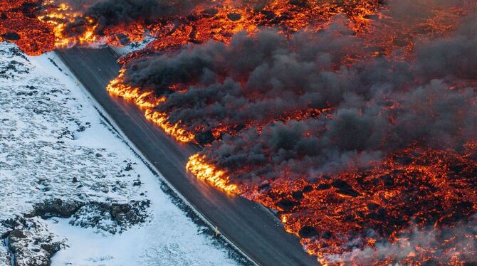Erneut Vulkanausbruch auf Island