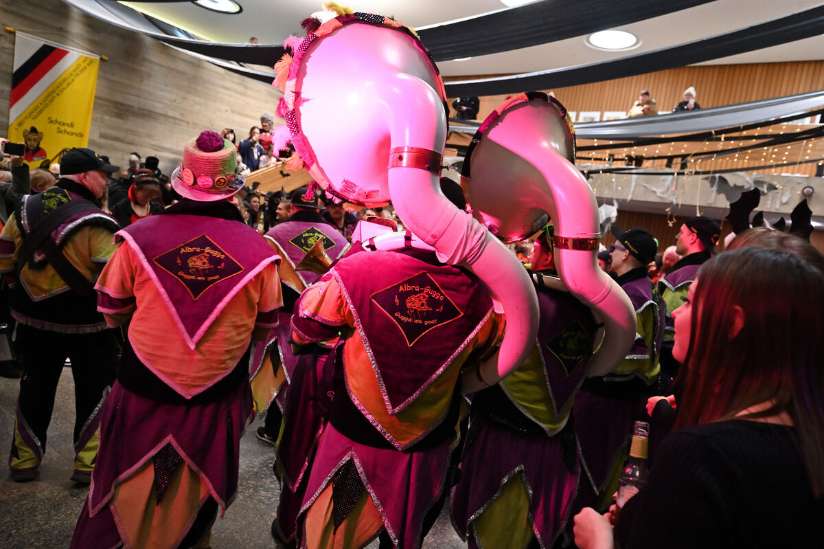 Rathaussturm in Reutlingen. Rathaussturm in Reutlingen.