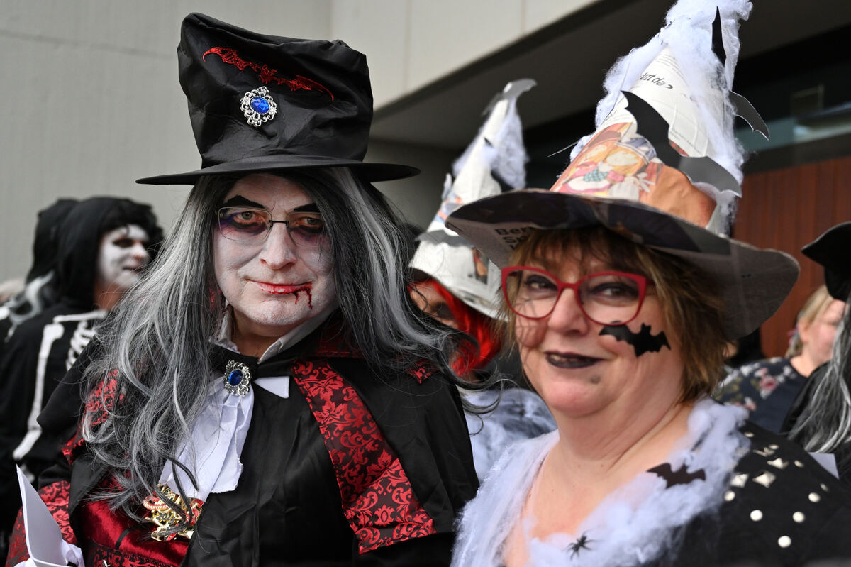 Rathaussturm in Reutlingen.