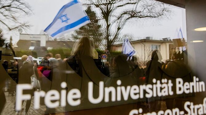 Protest für Sicherheit jüdischer Studierender