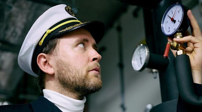 Schauspieler David Liske ist in »20.000 Meilen unter dem Meer« in verschiedenen Rollen zu sehen, unter anderem als Kapitän Nemo.