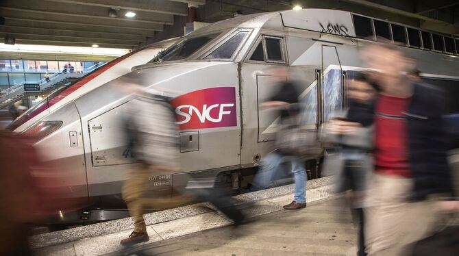 Ein Zug der SNCF
