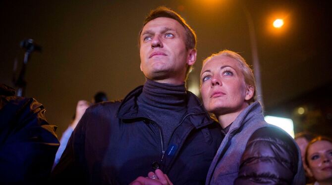 Alexej und Julia Nawalny