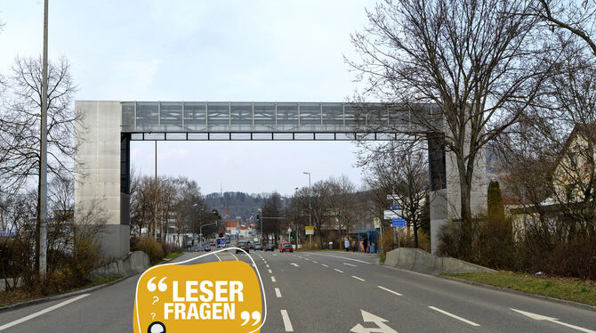 Der Peoplemover am Ortseingang von Pfullingen könnte im Frühjahr 2025 abgebaut werden.
