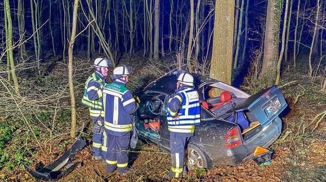 Unfall auf der L 99 in Baden-Württemberg