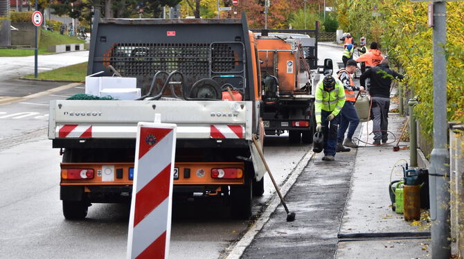 Glasfaser-Ausbau in Mössingen: Offenbar hat man einigen ausländischen Arbeitern den Lohn nicht ausbezahlt. FOTO: MEYER