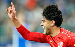 Macht den Deckel mit seinem Treffer zum 2:0 in der Nachspielzeit auf die Partie: VfB-Winterneuzugang Mahmoud Dahoud.