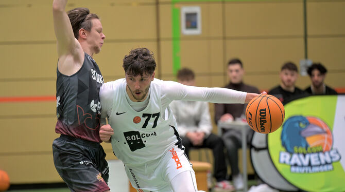 Die TSG Ravens Reutlingen laufen einem Rückstand vergebens