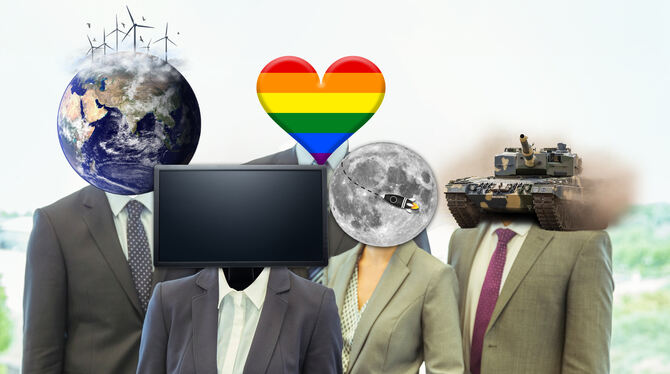 Klima und queere Liebe, Raumfahrt und Rüstung: Jedes Thema hat seinen eigenen Beauftragten. Was der genau tut, ist oft nicht kla