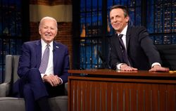 Biden bei «Late Night with Seth Meyers»