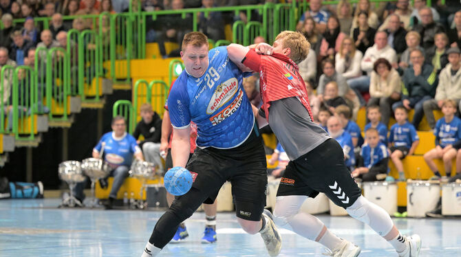 Nils Röller (links) wird den VfL Pfullingen nach der Saison verlassen.