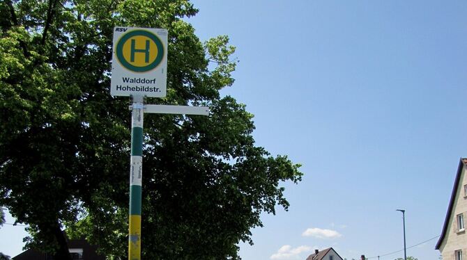 Großer Ausgabeposten im Haushalt: der barrierefreie Ausbau der Bushaltestelle in der Stuttgarter Straße in Walddorf.
