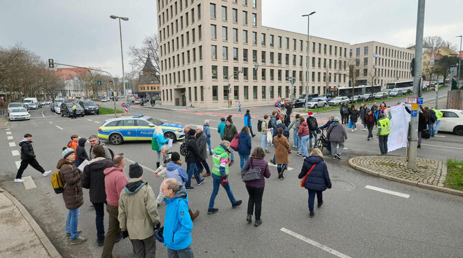 Hier soll der Überweg hin.