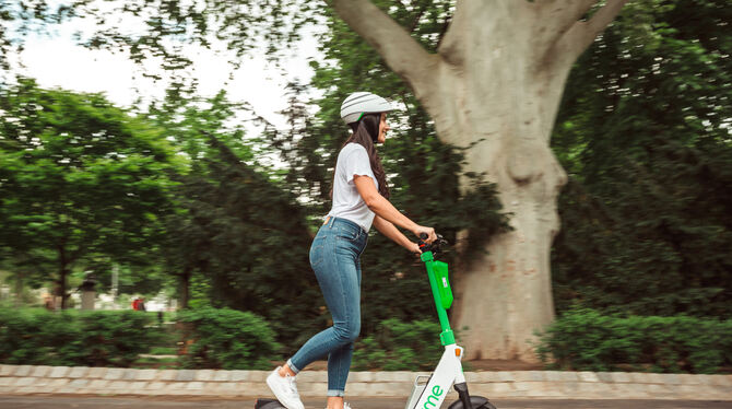 Entspannt auf der letzten Meile?  Mit dem E-Scooter soll das auch bald in Eningen wahr werden.