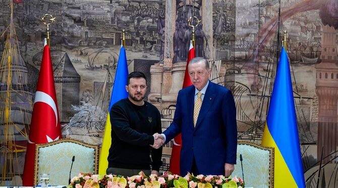 Ukrainischer Präsident Selenskyj in der Türkei