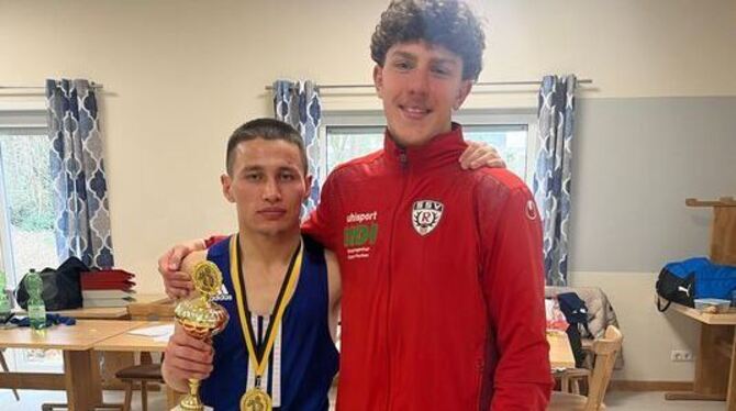 Die Starter des SSV Reutlingen: Ali Movahed (links) und Mo Abbas. FOTO: VEREIN Die Starter des SSV Reutlingen: Ali Movahed (links) und Mo Abbas. FOTO: VEREIN