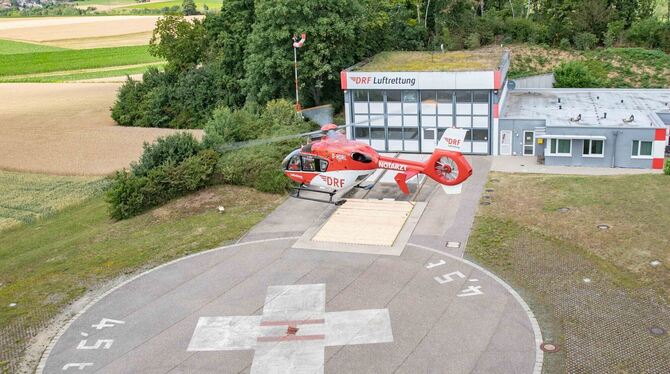 Noch ist der Rettungshubschrauber »Christoph 41« in Leonberg stationiert. In Zukunft soll er vom Dach der BG-Klinik in Tübingen