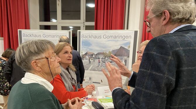 Ein Mehrgenerationen-Wohnprojekt für Gomaringen war neben Backhaus und Reparaturcafé Thema beim Abschlussabend des Projekts Quar