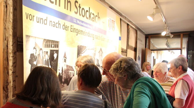 »Leben in Stockach« war die vorerst letzte Ausstellung im Gomaringer Schloss. Der Geschichts- und Altertumsverein sieht sich in