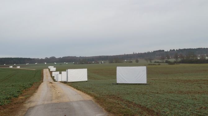 Hier sollen die Feldlerchen nicht brüten.