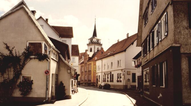 1975 wurde die Uracher Straße in Metzingen in Pfleghofstraße umbenannt. Dort ansässige Geschäftsleute betrachteten den neuen Nam