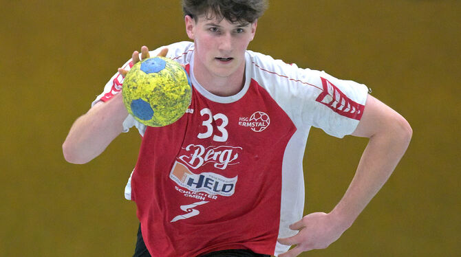 Youngster Til Kussmann hat die HSG Ermstal vorzeitig verlassen. FOTO: BAUR