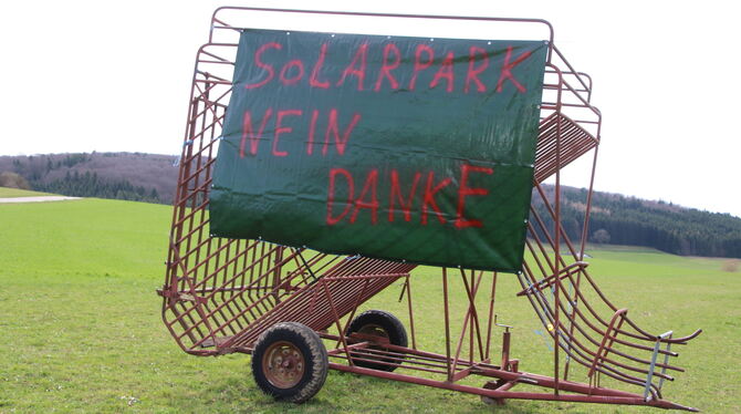 Die Sirchinger posititionieren sich: Am Nordhang des Blasenbergs sollen keine Solaranlagen stehen