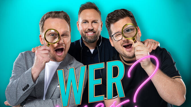In der ProSieben-Prime-Time-Show »Wer isses?« werden die Comedians Ralf Schmitz (links) und Chris Tall zu konkurrierenden Detekt