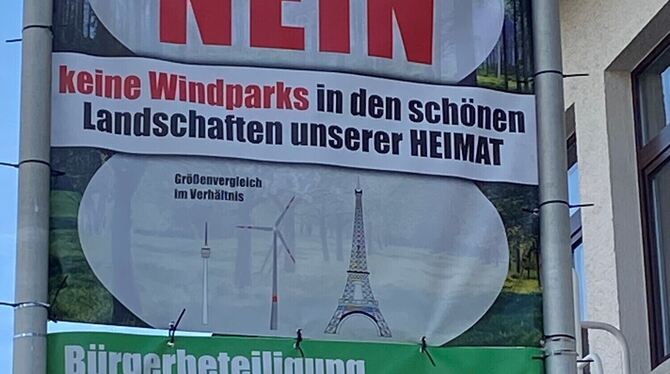 Auch in Gomaringen gibt es Windkraft-Gegner.
