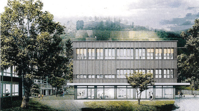 Der naturwissenschaftliche Trakt des Dietrich-Bonhoeffer-Gymnasiums ist die größte Einzelinvestition im Doppelhaushalt.
