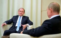 Wiktor Medwedtschuk und Wladimir Putin