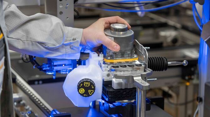 Continental - Produktion von Bremssystemen Continental - Produktion von Bremssystemen