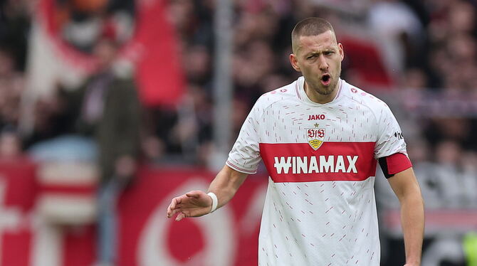 Fehlt am Samstag beim Topspiel in Dortmund gelbgesperrt: VfB-Kapitän und Abwehrchef Waldemar Anton.