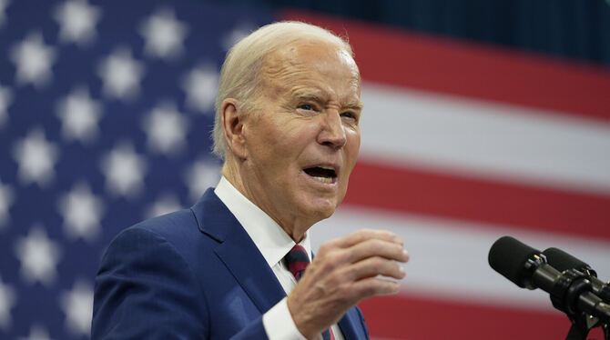Joe Biden, Präsident der USA, hat gegenüber dem israelischen Präsidenten ein Machtwort gesprochen.