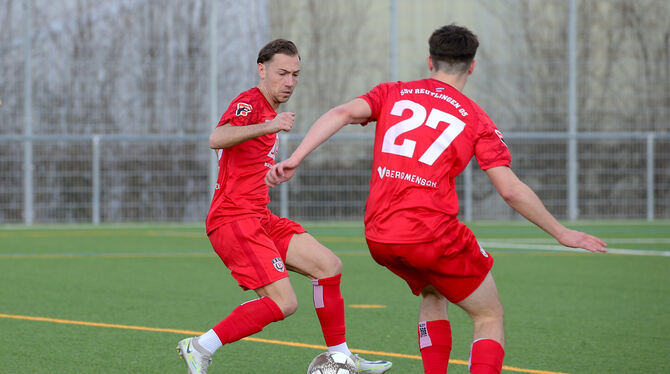 Glücklos: Die Reutlinger Mattia Trianni (links) und David Zenner.