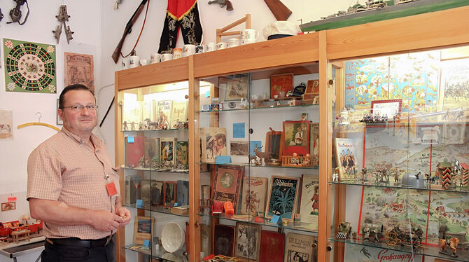 Aus dem Fundus von Armin Vetter stammen Hunderte von Ausstellungsstücken.