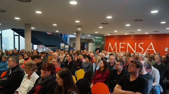 Die Infoveranstaltung war gut besucht.