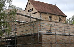 Der Erweiterungsbau der Pfullinger Klosterkirche ist demnächst fertiggestellt. 