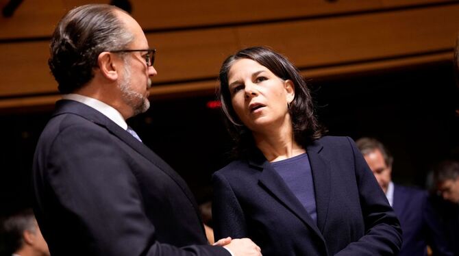 Baerbock und Schallenberg Baerbock und Schallenberg