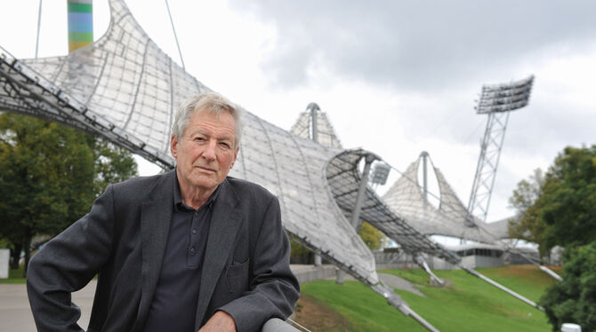 Fritz Auer, Mitgestalter des Münchner Olympiaparks und seiner Bauten.  FOTO: SCHELLNEGGER