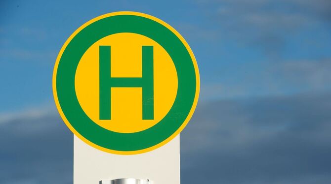 Haltestellenschild Bus